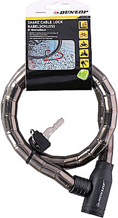 Key padlock Dunlop 65 cm Cable van Dunlop