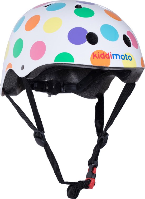 Kiddimoto Helm - Pastel stippen van KIDDIMOTO
