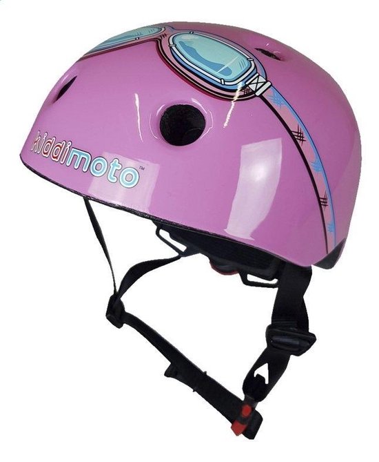 KiddiMoto Helm Pink Goggle - XS van KIDDIMOTO