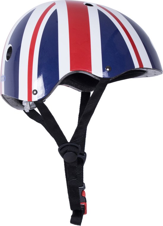 Kiddimoto helm Union Jack Medium van KIDDIMOTO