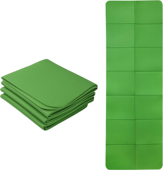 Kilkuran® Opvouwbare en Draagbare Fitnessmat voor Yoga en Pilates met Antislip Laag van Kilkuran