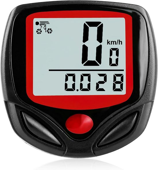 Kilometerteller Fiets - Snelheidsmeter - Fietscomputer Draadloos