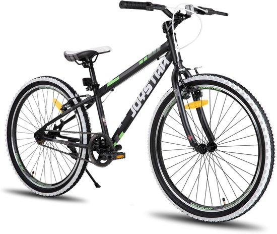 Kinderen Fiets 20 24 Inch Hardtail Mountainbike voor Jongens en Meisjes 7-12 Jaar met Witte Wandbanden van Merkloos