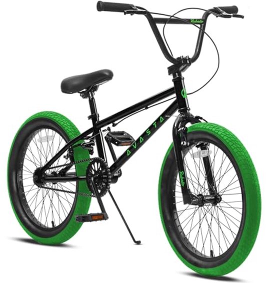 Kinderfiets 18 Inch BMX Fiets voor Kinderen van 5-9 Jaar - Geschikt voor Jongens en Meisjes van Merkloos