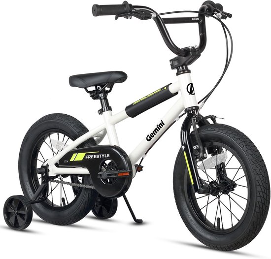 Kinderfiets BMX-stijl met Stabilisatoren voor Peuters en Kinderen - 12, 14, 16 Inch van Merkloos