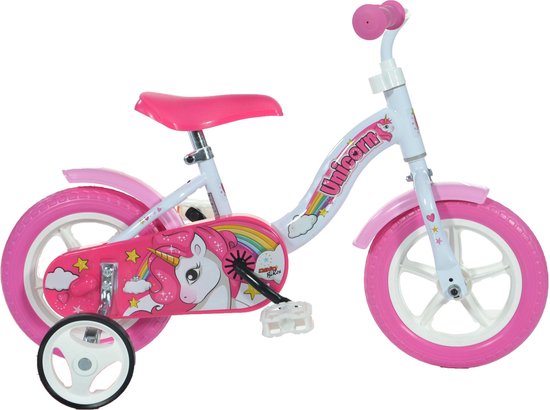 Kinderfiets Dino Bikes eenhoorn 10 inch (108LUN) van Dino Bikes