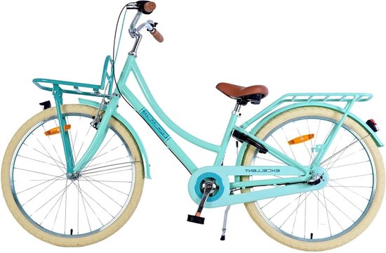 Kinderfiets - Meisjesfiets - Fietsen - Driewiel - 24 inch - Groen