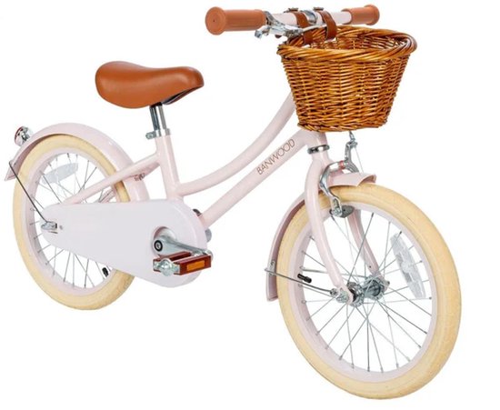 Kinderfiets roze - Banwood