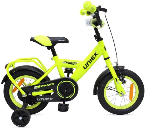 Kinderfiets Uniek Boy 12'' 1N Geel