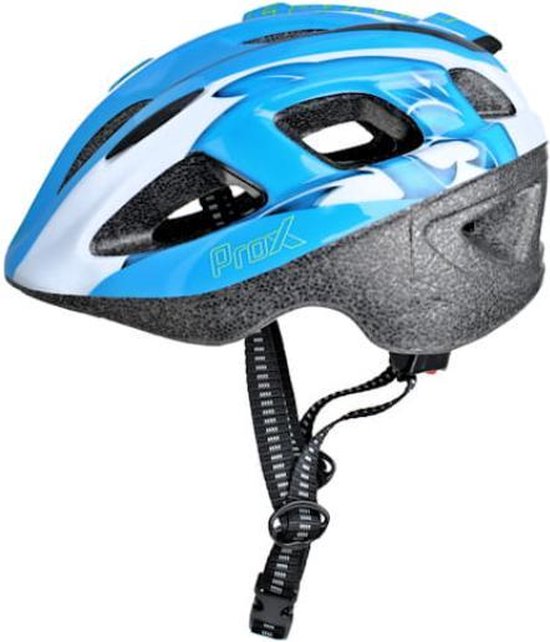Kinderfietshelm ProX - Fietshelm voor kinderen - Blauw - kinderhelm 48/53cm - Small van Kinder