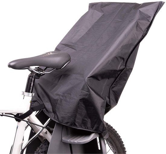 Kinderfietszitje regenhoes - waterdichte, stofdichte en regenbestendige fiets achterzitje beschermer, fiets achterzitje hoes 70*52/65cm van Merkloos