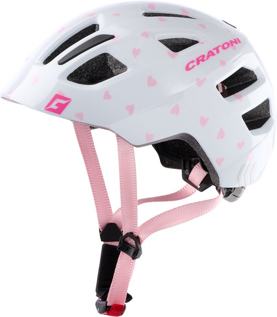 Kinderhelm Cratoni Maxster Heart Rose Glanzend - XS/S (46-51cm)