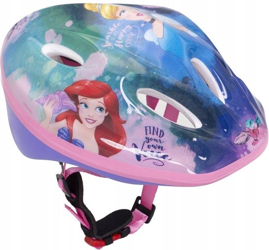 Kinderhelm Meisjes Disney Minnie Mouse Fietshelm Kinderen Roze 52-56 cm van Merkloos