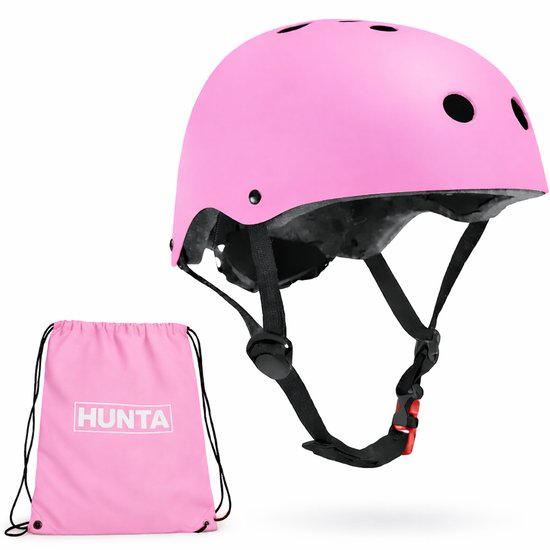 Kinderhelm Roze - Fietshelm - Helm voor Kinderen - Skate Helm Kinderen - SkateHelm - Skate Helm Kind - Helmen - Maat M -54cm tot 58cm van Merkloos