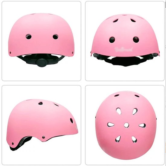 Kinderhelm Roze - Fietshelm - Helm voor Kinderen - Skate Helm Kinderen - SkateHelm - Skate Helm Kind - Helmet - Helmen - Fietshelm Kinderen, Sporthelm - Meisjes - Kinderen van Merkloos