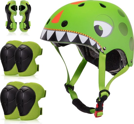 Kinderhelm - Verstelbare kinderfietshelm voor jongens en meisjes van 2-5 jaar - Maat 50-54 cm - Jeugd skaterhelm voor fiets skateboard scooter motorfiets - CE-certificering van Kinder