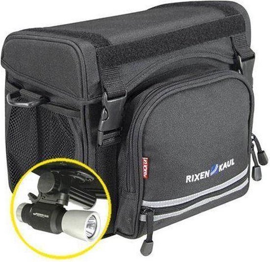 KlickFix Allrounder Touring - Fietstas / Stuurtas - Zwart van Klickfix