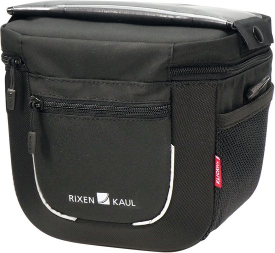 KlickFix Aventour Compact Handlebar Bag, zwart van Klickfix