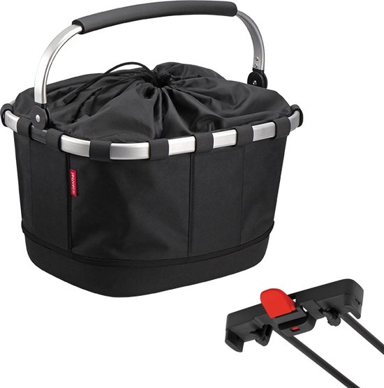 Klickfix Carrybag GT Racktime 21L Zwart van Klickfix