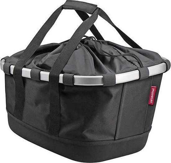 Klickfix Fietsmand GT Black voor Racktime van Klickfix