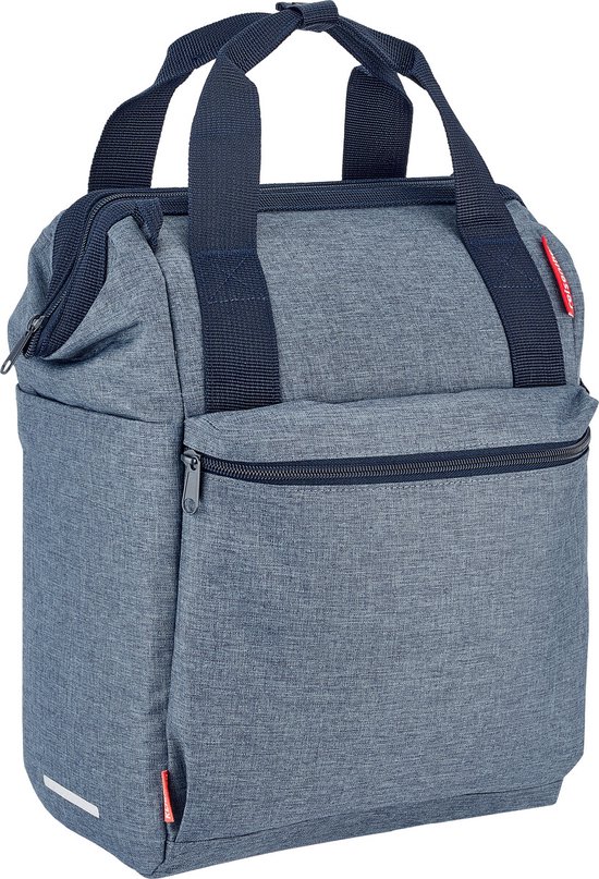 KLICKfix Fietstas Roomy GT 12L Twist Blue van Klickfix