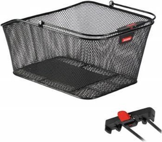 Klickfix mand City  II Racktime 20 liter zwart van Klickfix