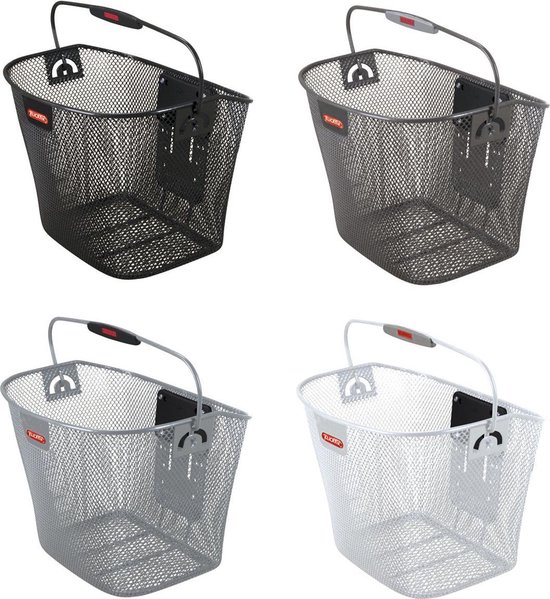 KLICKfix Uni mand close - Fietsmand - Stuur - Voor - 16 l - Zwart van Klickfix