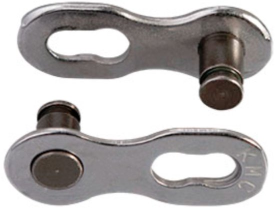 KMC Kettingschakel 9-speed - Anti-roest - Eenvoudige installatie - Zilver - 2 stuks