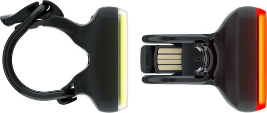 Knog Verlichtingsset Blinder Square Oplaadbaar Led Zwart