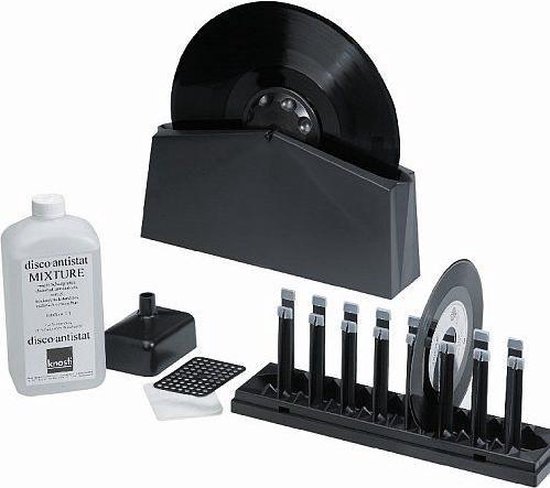 Knosti Disco Antistat Platenspeleraccessoire / Reinigingsproduct geleverd met 1 liter tonar reinigingsvloeistof van Knosti