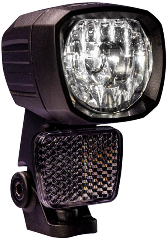 Koplamp Herrmans Nordic CL3 E-bike 100 Lumen - zwart