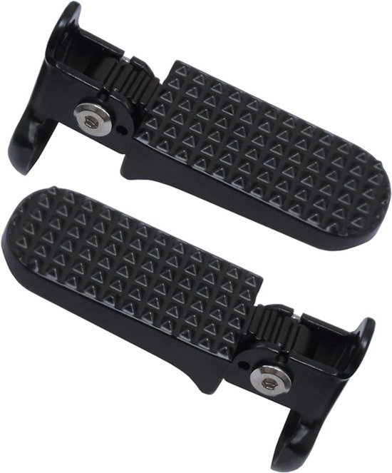 Koppelbare fiets-voetsteunen - aluminium legering - antislip - compatibel met vouwfiets - mountainbike - BMX fiets achterpedalen
