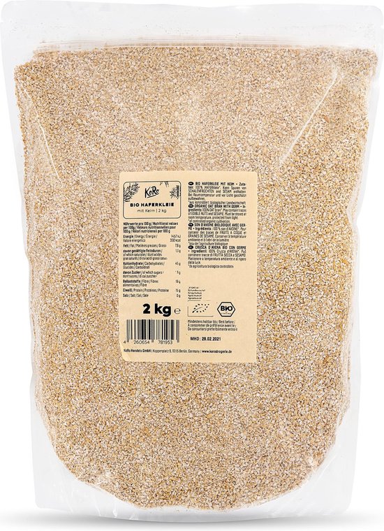 KoRo | Bio haverzemelen met kiem 2 kg