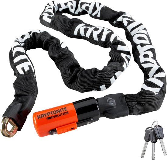 Kryptonite Evolution - ART-3 Kettingslot voor Fiets en Motor - Extra Lang - 160 cm lang van Kryptonite