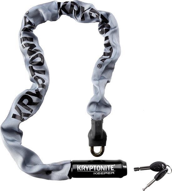 Kryptonite Kettingslot Keeper 85 Cm Staal Grijs van Kryptonite
