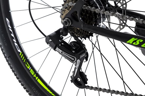 Ks Cycling Fiets Mountainbike hardtail 29 inch Catappa zwart-groen - van KS Cycling