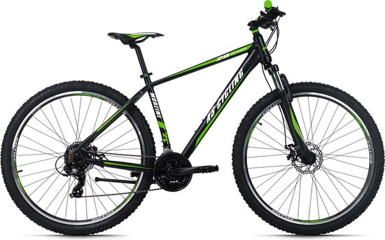KS Cycling Mountainbike Hardtail 29'' Morzine zwart-groen 48 cm aluminium frame