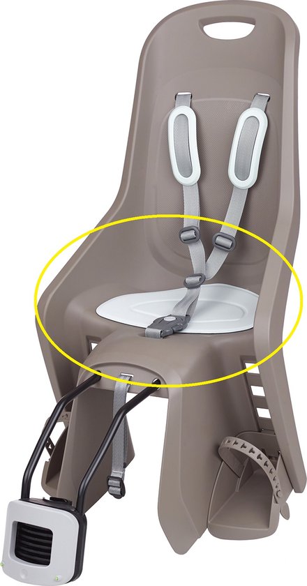 Kussen voor Polisport Bubbly Maxi kinderzitje - grijs van Polisport