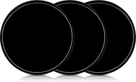 kwmobile 3x antislip dashboard mat - Universele telefoonhouder - Dubbelzijdige zelfklevende gel pads - Ideaal voor smartphone, navigatie en meer