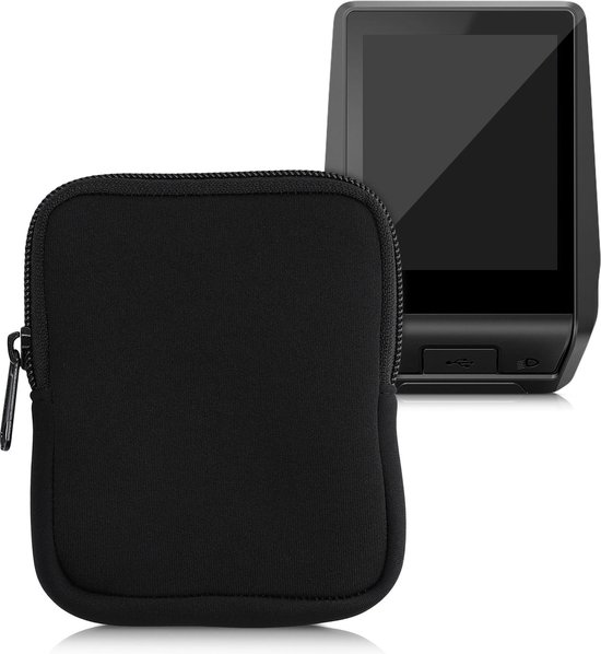 kwmobile hoesje voor e-bike display - Waterdichte display cover elektrische fiets - Van neopreen in zwart van kwmobile