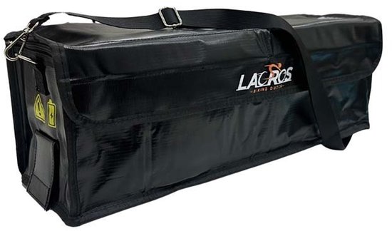 Lacros - brandvertragende batterijtas – veiligheid & bescherming voor uw e-bike accu van Merkloos