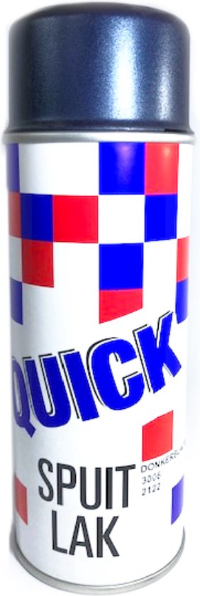 Lak donkerblauw metallic 400 ml van Motip