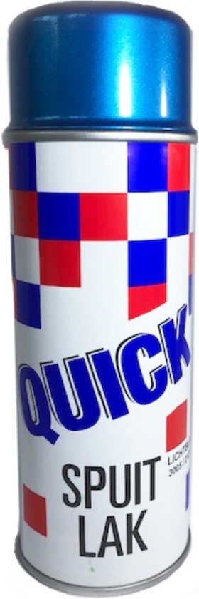 Lak lichtblauw metallic400ml van Motip