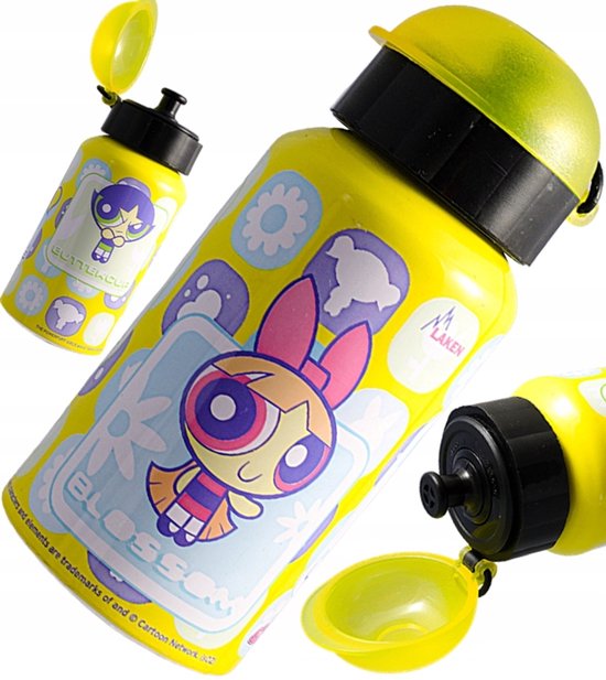 Laken - Bidon Fiets - Aluminium - BPA-vrij - Geel Pastel