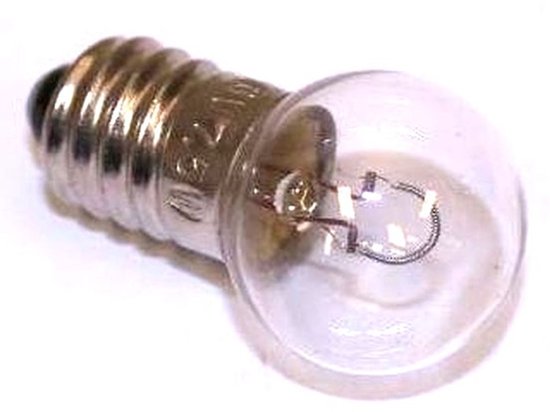 LAMP 6V 0.45A E10 SCHROEFDRAAD SPLENDOR LAMPJE 3 STUKS