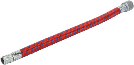 Lange Luchtpomp Slang voor Fietspompen - Aluminium Verlengslang met Naaldventiel en Connector voor Fietbanden en Sportartikelen