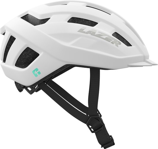 Lazer Codax Kineticore Fietshelm Mat Wit Uni 54-61cm van Lazer
