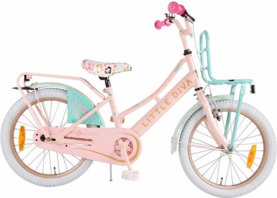LD by Little Diva 18 inch meisjesfiets 95% afgemonteerd