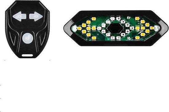 LED Fiets Achterlicht- Veiligheidswaarschuwing- Draadloze Afstandsbediening- Richtingaanwijzer- Lamp Met Elektronische Hoorn