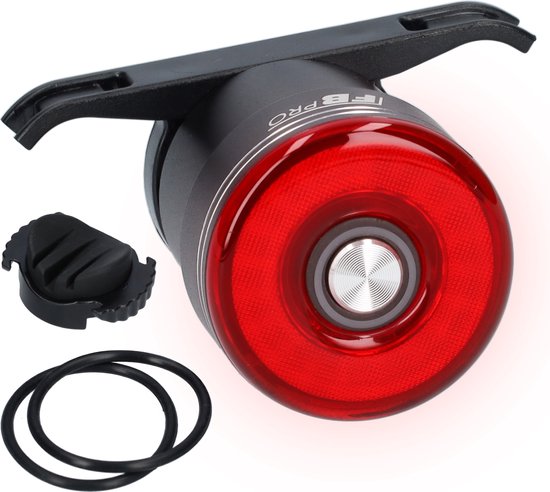 LED fietslamp - Achterlicht fiets - Fietsverlichting - Fietslampje - Fietslicht - Zeer compacte fiets verlichting - Hoge helderheid - Waterbestendig - Verschillende standen - USB-C oplaadbaar - Zwart